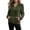 Army Green, variant on Womens Sherpa Fleece Sweatshirt Quarter Zipper Pullover Long Sleeve Soft Warm Fuzzy Tops with Pockets
