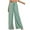 Green, variant on Efsteb Women's Pants Elastic Waist Drawstring Baggy Pants Sweatpants Loose Comfortable Pants for Women Wide leg Pants Trousers Pants for Women Casual Solid Color Trousers Beige S