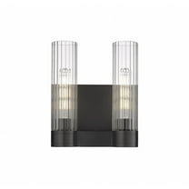Innovations Lighting  Empire - 2 Light 11" Wall-Mounted Sconce Clear/Matte Black