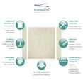thumbnail image 4 of Transolid EWK603672-44 Expressions 60" W X 36" D X 72" H Three Panel Shower Wall Kit - Sea, 4 of 7