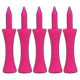thumbnail image 1 of Trixes 100 Bright Pink Castle Golf Tees, 1 of 4