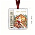 thumbnail image 2 of Christmas Cash Gift Ornament,Plastic Money Clip Christmas Tree Hanging Ornament,Funny Cash Holder Pendant For Holiday Xmas Tree Indoor Home Decor,1Pcs,I, 2 of 5