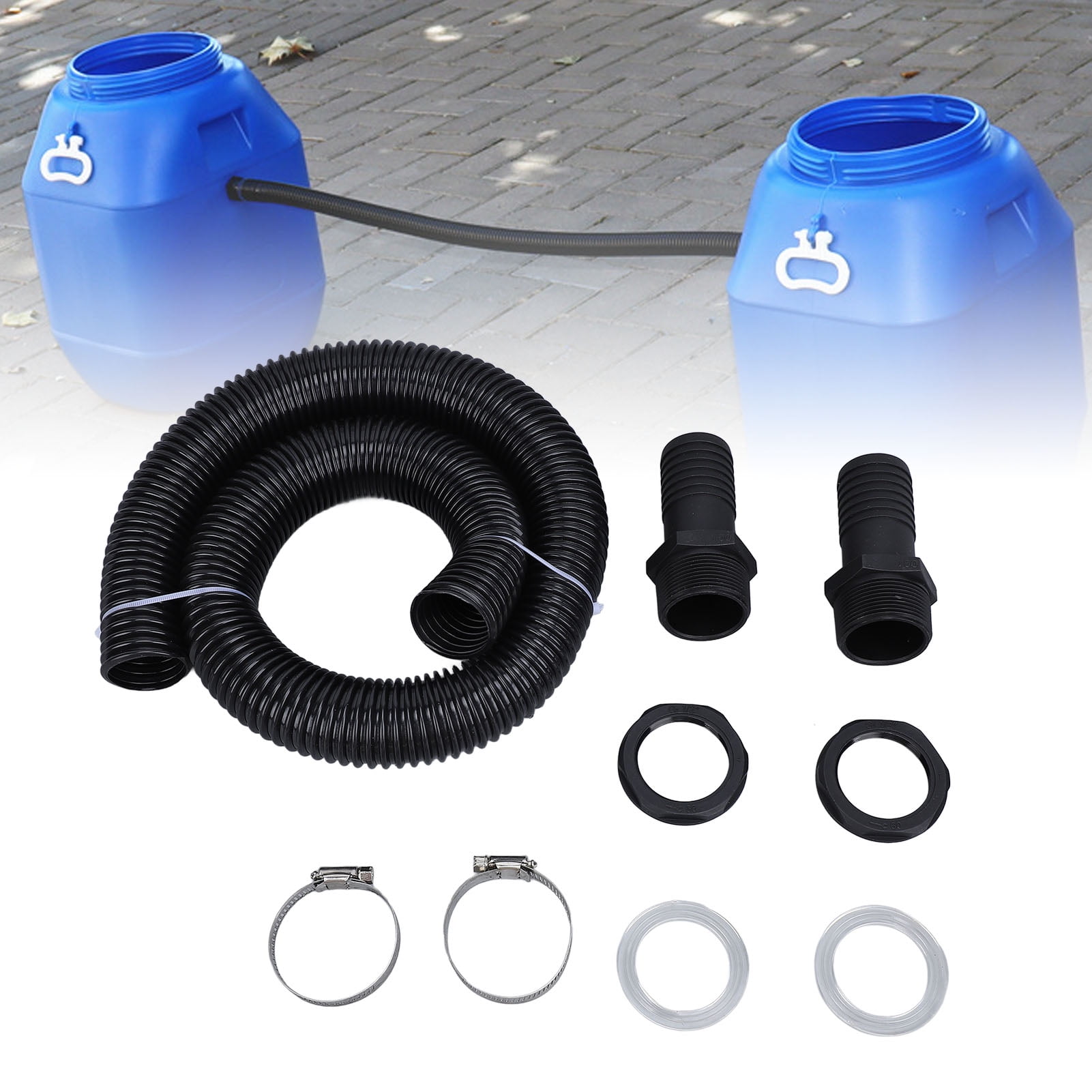 Kit De Connexion Pour Tonneau De Pluie – Raccord Universel, Trop-plein, 32/25mm