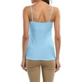 thumbnail image 7 of Attraco Womens Cotton Camisole Sleeveless Cami Vest Top Yoga Tank Tops Pack of 2, 7 of 7