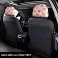 thumbnail image 3 of Kdxio Starfish Pattern Print 2 Piece Car Head Rest Covers Set Auto Front/Rear Seats Headrest Cover Universal Fit Most Cars,Sedan, SUV, 3 of 9