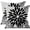 Black Grey, variant on Odenmar Throw Pillow Covers Set of 2, 16x16 Inch Floral Polyester Cushion Covers, Modern Decorative Pillow Cases for Couch Sofa Living Room Indoor Outdoor