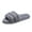 Gray, variant on Gubotare Isotoner Slippers Women Women's Plush Fuzzy Slip on Indoor Outdoor Winter House Slippers,Black 10.5