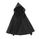 thumbnail image 5 of Capa de tela a escala 1:12 con sombrero, capa larga, figura, ropa para muñeca, capa con capucha Negro, 5 of 9