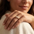 thumbnail image 5 of Pompeii 5/8ct 3-Stone Diamond Engagement Ring 14k White Gold (H/I,I1-I2), 5 of 8