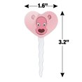 thumbnail image 6 of Steven Universe Lion Head Heart Love Cupcake Picks Toppers Decoration Set of 6, 6 of 7