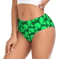 thumbnail image 2 of Fotbe Green Broccoli Calzones Estampados para Mujer – Ropa Interior de Algodón, Cómoda, Suave y Elástica-X-Large, 2 of 6