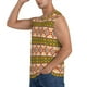 thumbnail image 3 of Fotbe Aztec Men's Camiseta sin Mangas Estampada para Hombres, Playera Casual para Gimnasio, Entrenamiento, Playa-Large, 3 of 7