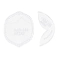 thumbnail image 2 of Rongfmy 2pcs Clear Acrylic Stencils Leather Craft Quilting Templates For Making Lemon, 2 of 9