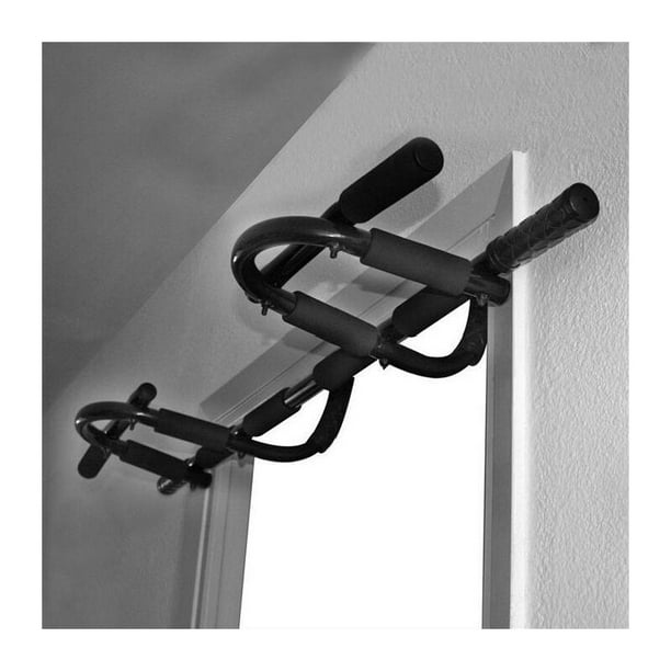 Pull Up Bar, Wall Mounted Fitness Bar with Foam Handle, Protective Pads,  Multi-Grip Pull Up Bar, Up to 136KG, Gym, Home, 105 x 42 x 23 cm 