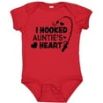 thumbnail image 3 of Inktastic I Hooked Auntie's Heart with Fishing Rod Boys or Girls Baby Bodysuit, 3 of 5