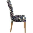 thumbnail image 3 of RYLABLUE Pattern Funny Stretch Chair Cover Protector Seat Slipcover for Dining Room Hotel Wedding Party Set of 4, 3 of 5