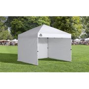 Quik Shade 10' X 10' Instant Canopy Wall Panel Accessory Set For We100/C100/Sx100 Canopies With Zipper Entry