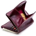 thumbnail image 2 of Bolsa de herramientas Cartera de cuero Mini monedero corto pequeño Monedero Bolsillo para monedas Titular de la tarjeta de crédito, 2 of 5
