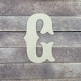 thumbnail image 3 of Wooden Letter Unfinished, Circus Font, Craft Cutout, 3 of 4
