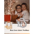 thumbnail image 4 of CACA LADY Sister Necklaces Birthday Gifts for Sister Best Gifts for Friend Jewelry Gifts for Women Wife, 4 of 6