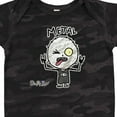 thumbnail image 4 of Inktastic Metal Face Boys or Girls Baby Bodysuit, 4 of 5