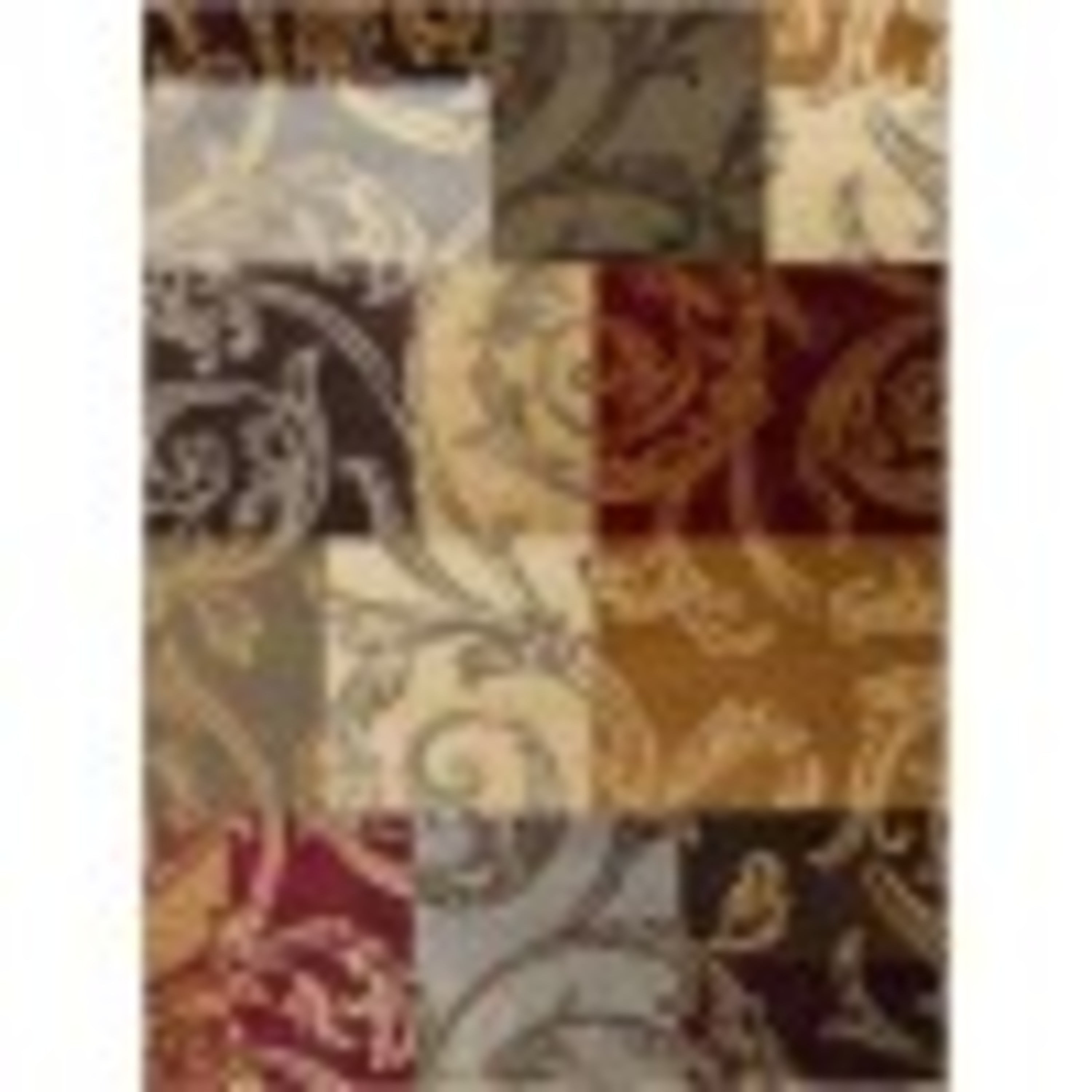 Impressions Transitional 8' x 10' Multi-Color Polypropylene Indoor Area Rug