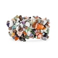 thumbnail image 2 of Bling Jewelry Womens Big Chunky Gemstone Chips Stretch Bracelet Crystal Accents, 2 of 5