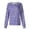 Dark Purple, variant on Scrub Tops Women Floral Print 2 Pockets Snap Button Scrub Jacket Long Sleeve Cozy Trendy Nurse Uniform Dark Green L