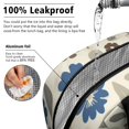 thumbnail image 5 of Obrewu Pioneer Flower Lunch Bag for Adult, Insulated, Leakproof, Oxford Cloth, 5 of 7