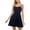 Navy, variant on City Studios Womens Juniors Lace Mini Fit & Flare Dress