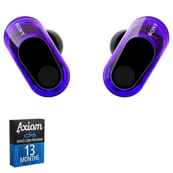 Sony INZONE Buds Noise Cancelling Earbuds - Purple - WFG700N/V 13-Month Axiom Care