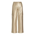 thumbnail image 5 of Madden NYC Women’s Metallic Cargo Flare Pants, 32” Inseam, Sizes XXS-XXL, 5 of 5
