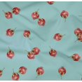 thumbnail image 4 of oneOone Organic Cotton Poplin Twill Fabric Pomegranate Fruit Print Sewing Fabric BTY 42 Inch Wide, 4 of 4