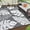 Gray/White, variant on Funslane Outdoor Rug 8' x 10', Waterproof Plastic Straw Mat, Foldable & Reversible, Indoor Outdoor Rugs for Patio, Deck, RV, Beach, Picnic, Black/Brown