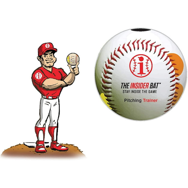 Baseball Pitching Trainer Pitch Training Ball with Detailed Colored Grip  Instructions, Single Ball 