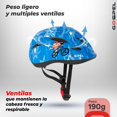 thumbnail image 2 of Casco para Bicicleta Gospel Sl705 Talla S Azul Negro, 2 of 10