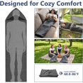 thumbnail image 5 of Hooded Wearable Blanket for Deeper Sleep - Comfort Sleep Sack with Side Pocket & Water-Resistant Bag, 4 Sizes (S-XL) Compression Sleeping Bag for Home Lounging, Camping & Travel, 5 of 7