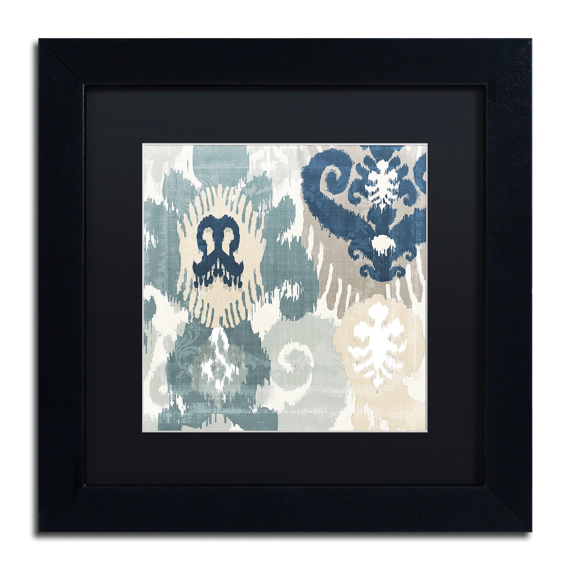 Trademark Fine Art "Beach Curry III" Canvas Art by Color Bakery, Black Matte, Black Frame