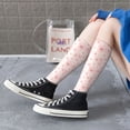 thumbnail image 3 of Lsque Chrysanthemum Printed Crew Socks Men's Women's LightWeight Thin Casual Calf Socks ,Knee High Socks,Cotton Socks, 3 of 9