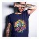 thumbnail image 4 of Playera Dungeons & Dragons Fan Army Talla M Warduke Azul Marino, 4 of 4