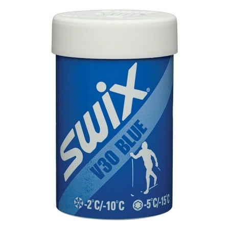 - Swix V30 Hard Kick Wax: Blue