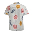 thumbnail image 3 of High Quality Hawaiian Shirts for Men Short Sleeve Aloha Beach Shirt Floral Summer Casual Button Down Shirts Blouses DJRO4K, 3 of 7