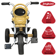 thumbnail image 3 of Triciclo para Niños Astronauta con Luz Sonido Ruedas de Eva y Canasta Trasera Apto a partir de 2 Años Soporta hasta 20 kg - Dorado, 3 of 6