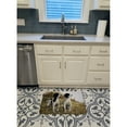 thumbnail image 3 of Two Springer Spaniels by Michael Herring Machine Washable Memory Foam Mat, 3 of 4