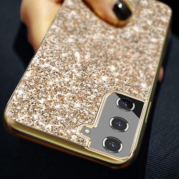 Funda de diamante con purpurina de lujo para Samsung, A54, A52, A53, S23, S22 Ultra, S21, FE, S20 Plus, S23, S22, A73, A33, A13, A52S, A14, 5G, A71 Fivean unisex