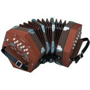 Hohner D40 Concertina Concertina Hohner 49-Key D40-G/C 40 Key Natural