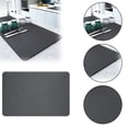 thumbnail image 2 of DJN 2025 New Placemat Kitchen Drying Mat Coffee Maker Mat For Countertops Dish Drying Mats For Kitchen Counter Dish Drying Pad Coffee Mat Drying Mats For Countertop Cloth Dark Gray One Size, 2 of 7