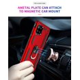 thumbnail image 4 of Funda YZOK para Samsung Galaxy A42 5G + Protector de pantalla rojo, 4 of 6