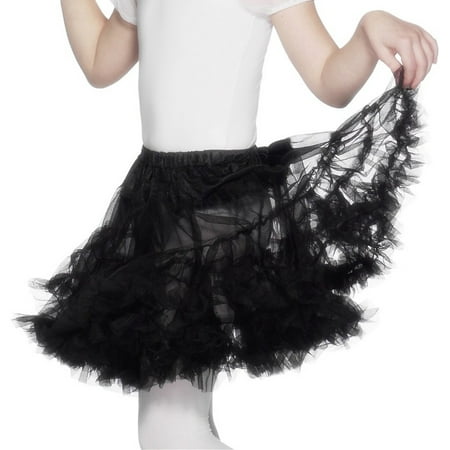 Petticoat Child Child Costume Accessory Black