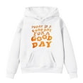 thumbnail image 4 of Povozer Girls Fleece Pullover Hoodies Sweatshirt Hoodies for Boys Girl Sweatshirt Casual Girl Hoodie Pullover Hoodie Sweatshirt Hoodie Suitable For Girls,Size 8-10 Years,White, 4 of 4